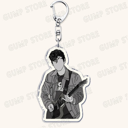 Popualr World Is Yours Keychains for Accessories Scarface Tony Montana Gangster Say Hello To My Life Keyring Fans Friends Gifts
