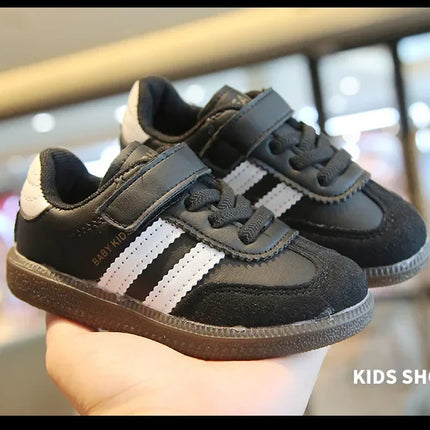 Children's Sneakers Boy Spring Autumn Causal Kid Running Walking Shoes Fashion Versatile Girls Tennis Shoes Soft Soled Hook Loop