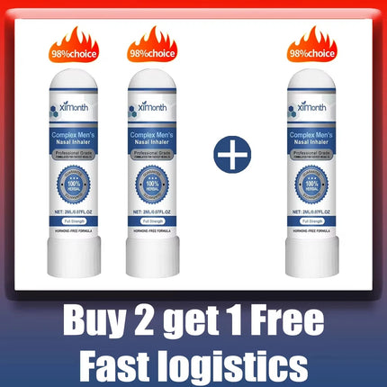 2026 New Men Energy Enhancer Nasal Inhaler Promote Energizing Level Boost Endurance Refreshing Awakening Brain Soothe Fatigue
