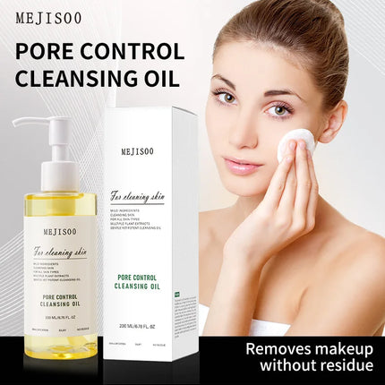 Gentle Cleansing Oil 200ml – Jojoba-Based Makeup Remover that Melts Makeup Fast, Rinses Easily & Is Non-Irritating for All Skin