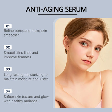 West Month Anti Aging Serum Whitening Firming Fade Fine Lines Hydrating Reduces Wrinkles Skin Repair Nourishing Skin Care Beauty