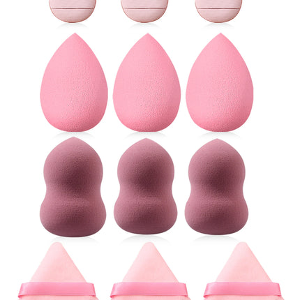29pcs Tool Kit 13pcs Makeup Brush With 12Pcs Makeup Sponge Set&Face Wash Brush& Headband Wristband Make Up Accessories