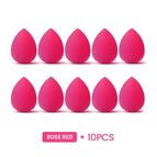 puff-Rose Red 10pc