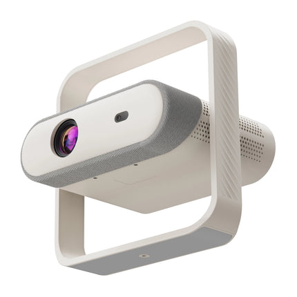 Salange P40 Smart Projector Native 1080P Android Auto Focus BT5.4 WIFI6 70mm RGB Ambient Light HiFi Speaker Portable Home Cinema