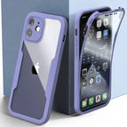 PURPLE / Case & Screen Protector / for iPhone 14Pro Max