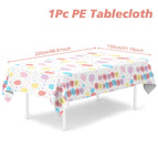 plastic tablecloth 5 / rectangle
