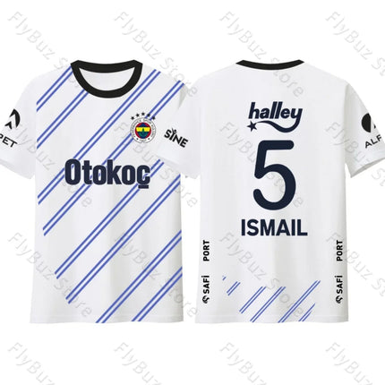 New Fashion Street Breathable Quick-Drying Training Jersey T-Shirt Fenerbahce Fan Jersey Children's Size And Adult Size