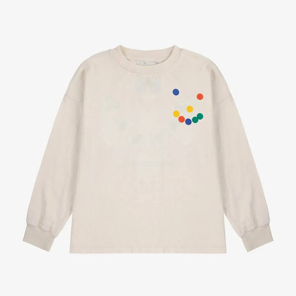 Boys and Girls Sports Set 2026 Spring Summer BC New Fashion Cartoon Printed Top Cotton Casual Boys' Sports Shirt Children's Wear