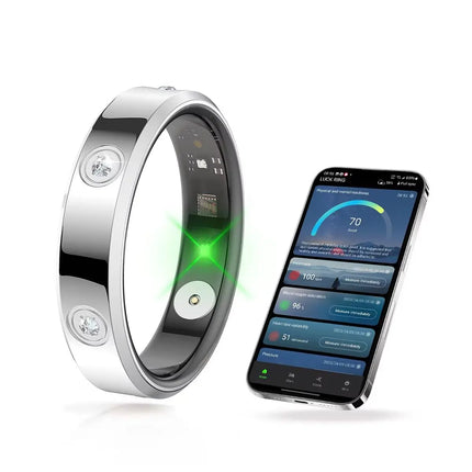 2026 Smart Ring HR01 For Step Counting, Heart rate monitoring, Multiple Sports Modes, Sleep monitoring 5ATM Fashion Ring