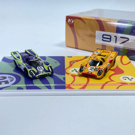 FY 1/64 RWB 917K Alloy Motor Vehicle Toy Die-casting Metal Model Collection Boy Christmas Gifts