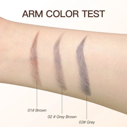 Life Girls Liquid Eyebrow Pen 0.01mm Ultra-Fine Smooth Waterproof Easy Application Natural 3D Eyebrows Makeup