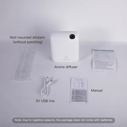 NAMSTE Bluetooth Battery Aroma Diffuser Essential Oil Aromatic Fragrant Device Aromatic Scent Diffuser Air Freshener Cover 300m³