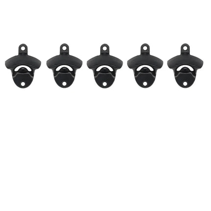 5pcs/10pcs Bottle Opener Wall Mounted Rustic Beer Opener Set Vintage with Mounting Screws for Kitchen Cafe Bars