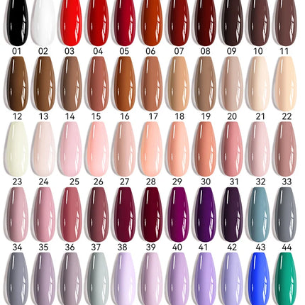 UR SUGAR 7ML Autumn Nail Gel Brown Series All For Manicure Gel Nail Polish Semi Permanent Soak Off LED UV Nail Art Varnishes