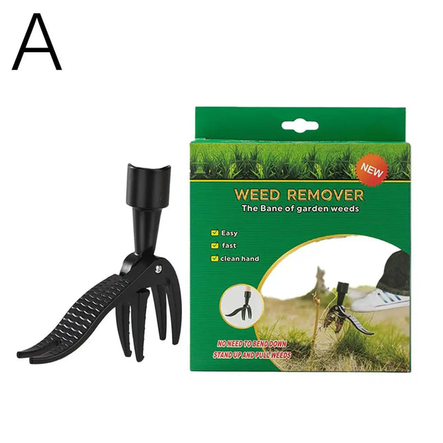 Weeding Head Replacement Manual Weed Remover Plastic Claw Weeder Root Remover Hand Tool For Outdoor Stand Up Weed Puller Tool