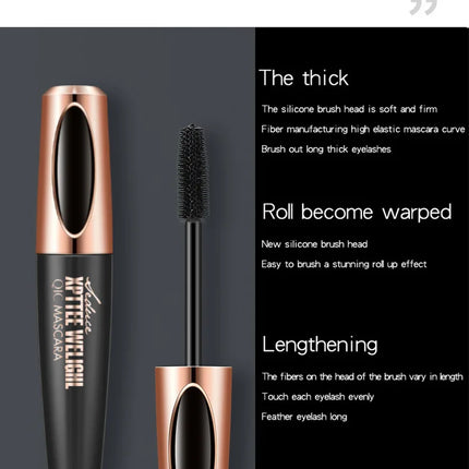 Korean Cosmetics Black Mascara Lengthens Eyelashes Extra Volume Waterproof Natural Lashes Female Professional Makeup Eyeliner