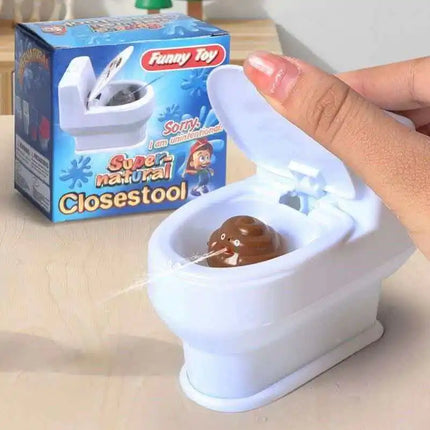 Popular Prank Toys Funny Squirt Spray Water Toilet Novelty Interesting Gadgets Practical Gag Joke Gifts for Kids & Adults