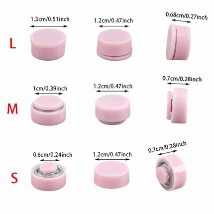 50Pcs 360°Rotation Mini Rotating Bearings 3 Size High Precision Spinner Mechanism DIY Craft Mini DIY Rotating Base