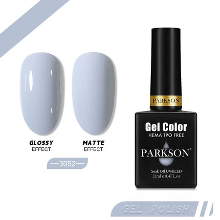 Parkson 12ml Nail Gel Polish TPO HEMA Free Glitter Semi Permanent Soak Off UV LED Long Wear Ultra Diamond Top Coat Varnish