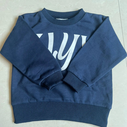 kids sweaters 2025 new autumn boys girls cute print sweatshirts child cotton outwear tops clothing