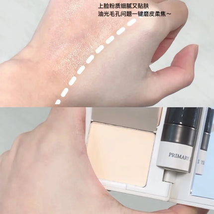 INSBAHA Face Concealer Cover Dark circles and Acne Brightening Tears Concealer Set Powder Makeup Combination