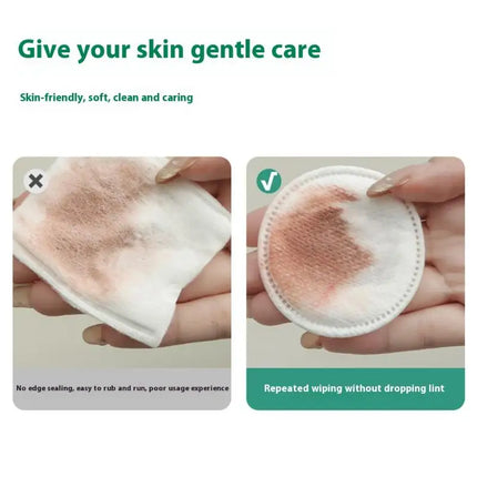 100pcs Cotton Pads Disposable Clean Cottons Face Nail Polish Remover Round Soft Face Cleansing Remover Pads Makeup Tools