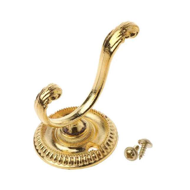 European Wall Hooks Zinc Alloy Coat Hooks Vintage Wall Mount Hanger for Bedroom