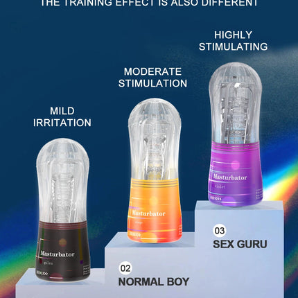Transparent Vagina Adult Endurance Exercise Adult supplies Vacuum Pocket Cup Male Masturbator Cup Soft Pussy Sex Toys for Men