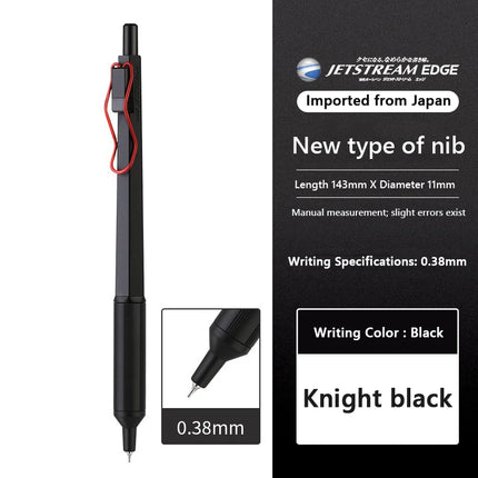 Japan UNI JETSTREAM EDGE Ultra Fine Ballpoint Pen,SXN-1003 Metal 0.28/0.38mm Fast-Drying for business,signing,Japanese Stationer