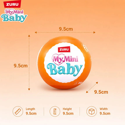 New Autumn Limited Edition Zuru Mini Brands My Mini Baby Pumpkin Patch Mystery Capsule Collection Doll Blind Box Toy