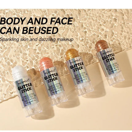4 Colors Brighten Highlighter Bar Cosmetics Face Contour Bronzer Shimmer Highlighter Stick Body Highlighter Beauty Makeup