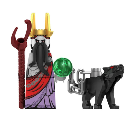Blind Box TP1044 Mini Figure Greek Mythology Medusa Poseidon Zeus Building Blocks Jesus Hades Athena Building Block Model Toys