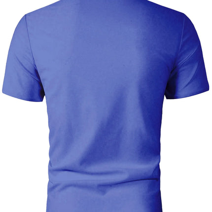 Golf-Themed Gradient Polka Dot Polo Shirt Men's Sports Casual Short-Sleeved Golf Course Exclusive Printed Top