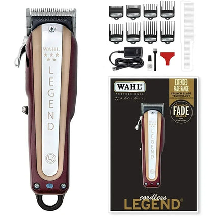 Wahl Professional Cordless Hair Clipper - 5 Star Magic Clip, Vapor, Senior, Legend