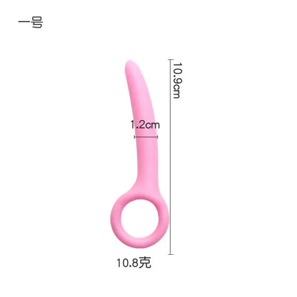 New Silicone Crescent Anal Plug Female Butt Plug Dildo Anal Stimulation G-Spot Masturbation Adult Sex Toys for Women Men