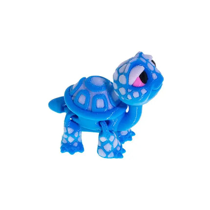 Simulated Turtle Model Plastic 3D Printed Cartoon Animal Toy Home Desk Decoration for Kids Learning Display