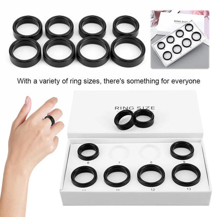 Smart Ring Sizing Kit Sizing Kit Size First Before You Buy 8 Sample Ring Sizes Size Before You Buy The Smart Ring Sizes 6 To 13
