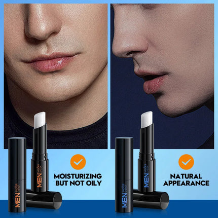 SADOER Men's Lip Balm Moisturizing Anti Cracking Repair Nourishing Hydrating Lipstick Men Lips Skin Care Products