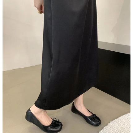New Brand Women Flats Soft Ballet Shoes Slip On Loafers Soft Moccasins Tabi Ninja Casual Shoes Mujer Ladies Shoes Bow Knot Mujer