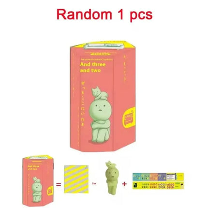 S Angel Party Blind Box Hippers Living Series Recorative Mini Figure Doll Christma Toys Gift Cute Noctilucent Decoration Doll