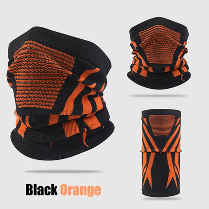 Windproof Warm Zebra Striped Face Mask/Scarf - Ideal for Motorcycle, Running, Skiing, Snowmobile - Winter Outdoor Protection