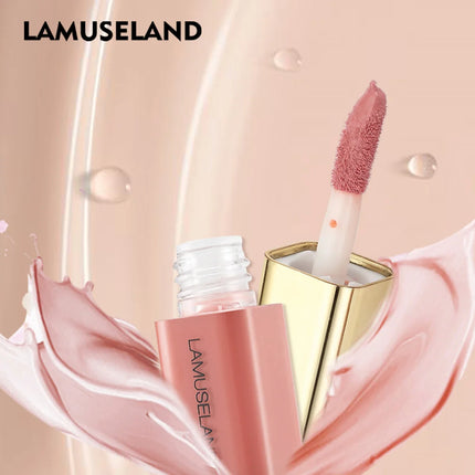 Tinted Moisturizing Liquid Blush Cream Multi-Use Lips Cheek Eye Makeup Rouge Contour Matte Orange-red Mini Blusher Stick
