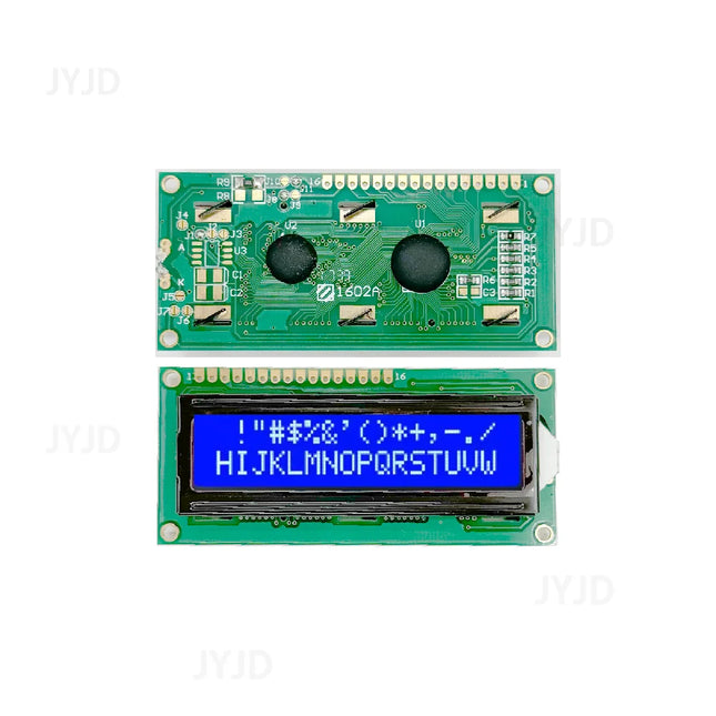 LCD1602 Module Blue Green Screen For Arduino LCD1602A LCD Character UNO R3 Mega2560 Display PCF8574T IIC I2C Interface