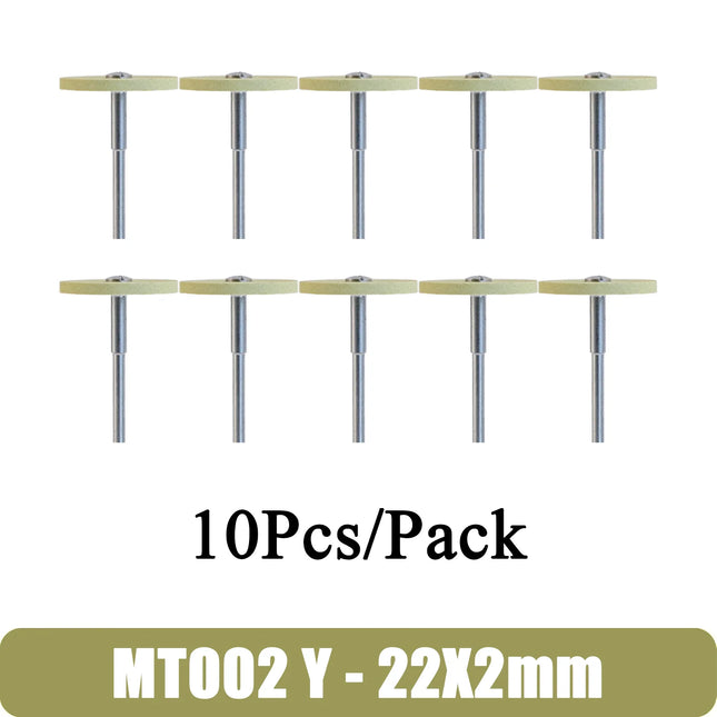 10Pcs High Quality Dental Ceramic Diamond Polishing Burs for Dentist Lab Quick Polishing Zirconia Porcelain Crown Tools