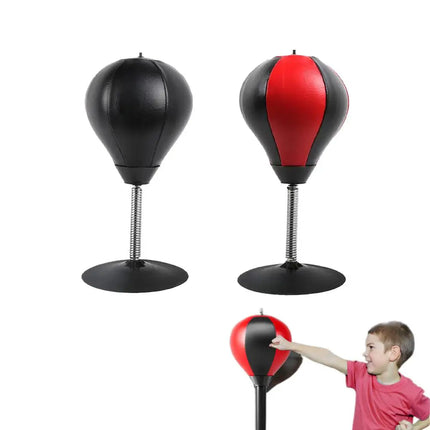 Fun Punch Rages Bag, Heavy Duty Desktop Punching Bag For Mood Relief Desktop Punching Bag with Suction Cup For Office Table