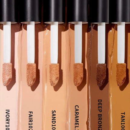 Julystar 6 Color Concealer Waterproof Portable Concealer Speckle Tattoo Cover Up Skin Liquid Foundation 16 Hr Lasting Cosmetics