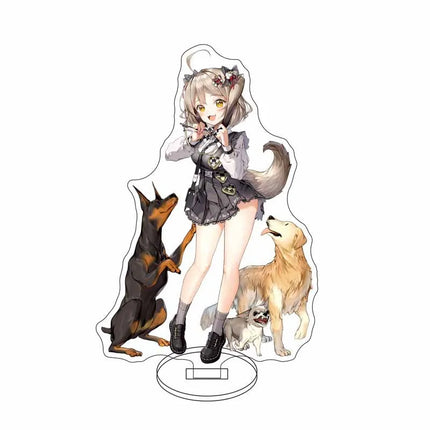 Anime Nikke Goddess Of Victory Figures Model Plate Sexy Girl Cute Girl Pattern Key Ring Acrylic Standing KeyChain for Women Men