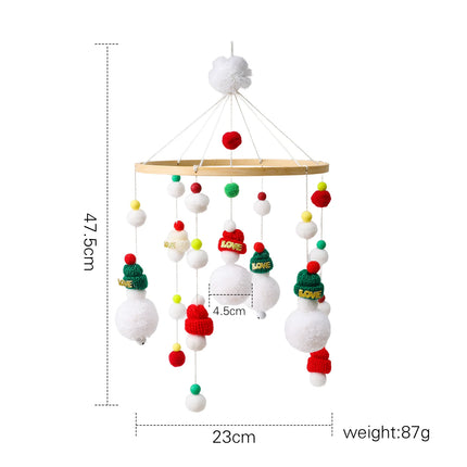 Baby Mobile for Crib Toys 0-12 Months For  Newborn Bed Bell Toddler Rattles Gift For Kids