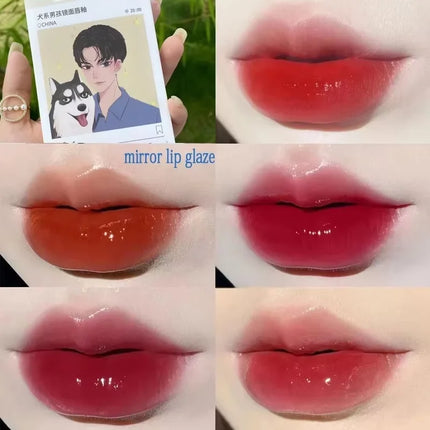 5Pcs Cigarette Lip Gloss Set Matte Red Tint For Lips Makeup Waterproof Water Mirror Lip Glaze Long Lasting Lipstick Kit