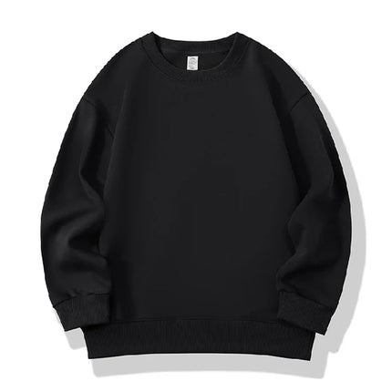 Fashion Girls Boys Sweatshirts Clothing Autumn Solid Color Casual Long Sleeve Loose Tops Children's Clothes Teen 6 8 10 12 Years